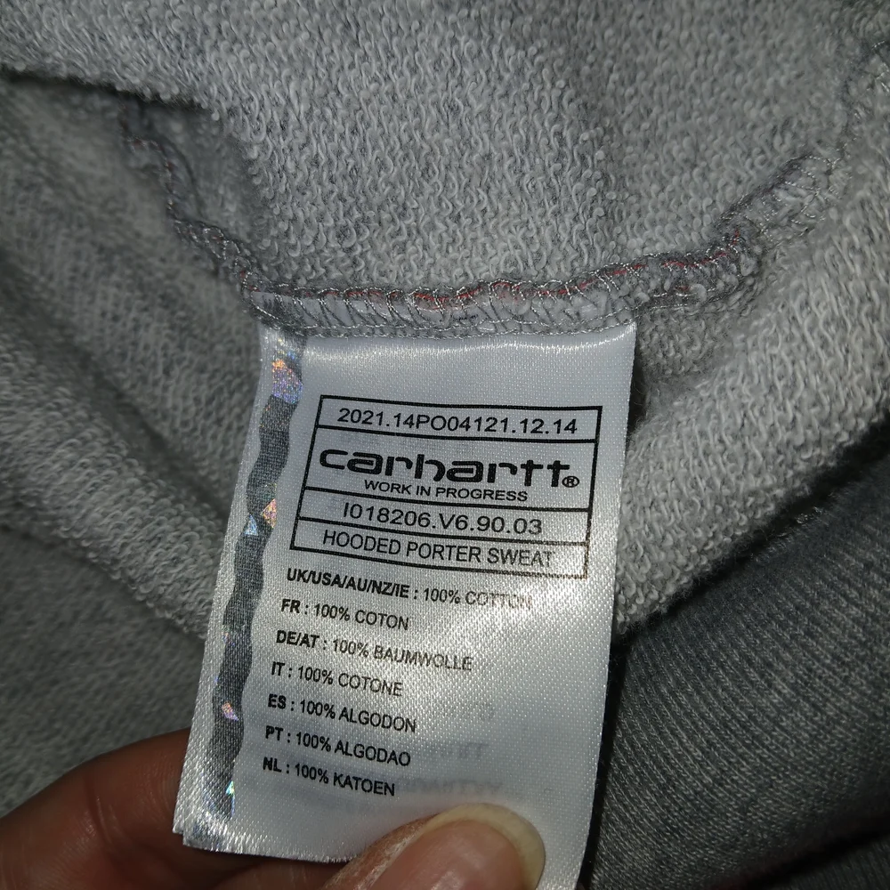 Womens Carhartt Hooded Large Kangaroo Pocket - Picture 4 of 15